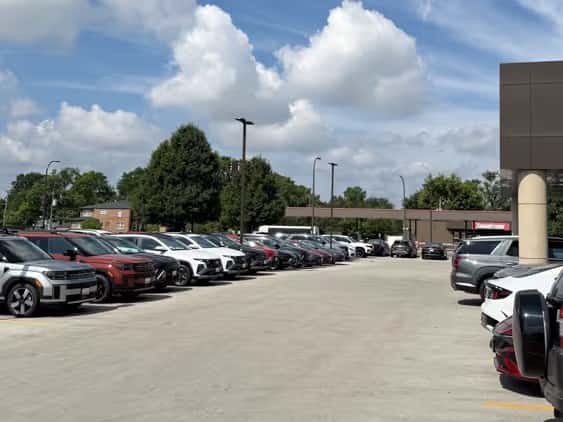 Hyundai car lineup at Castle Hyundai of Oak Lawn