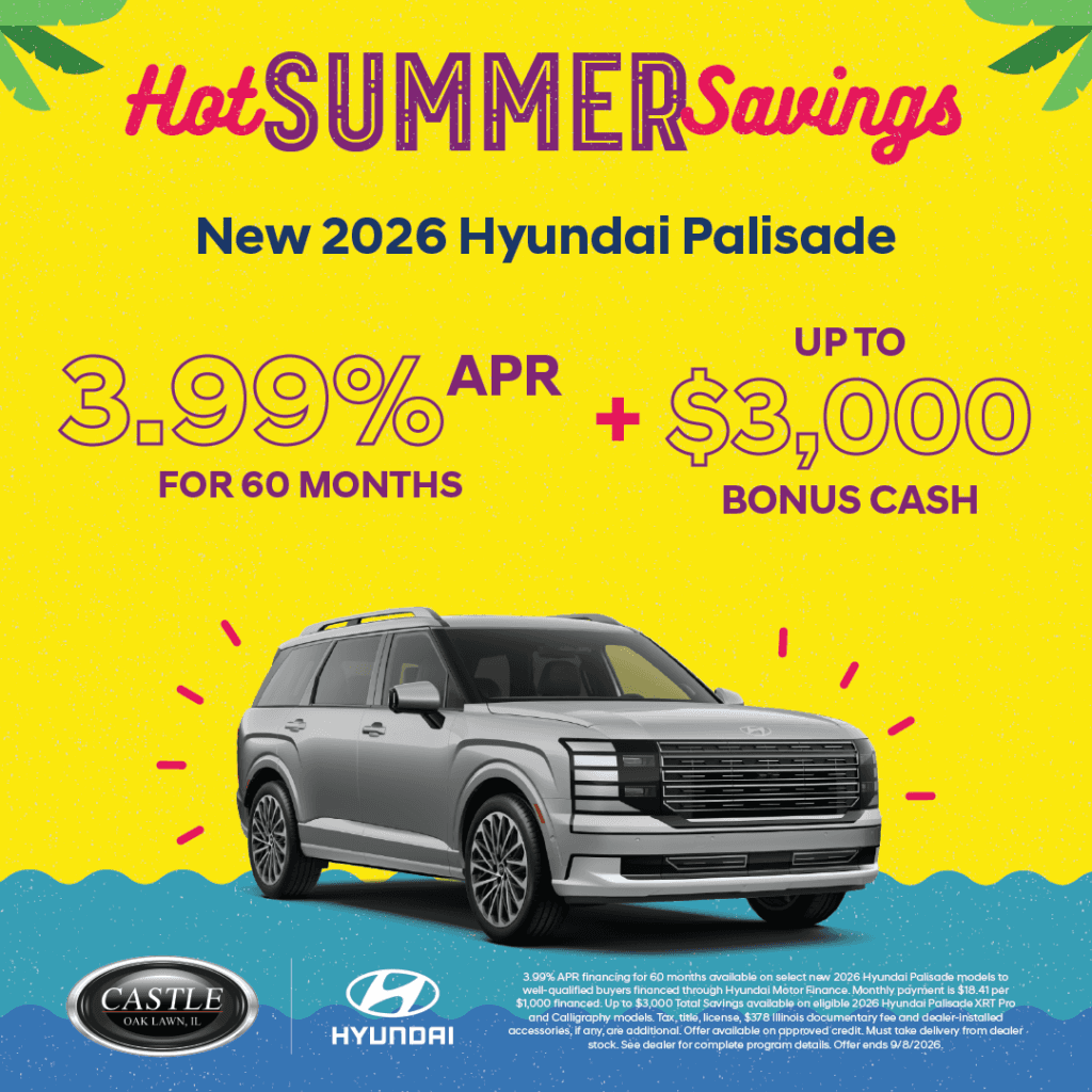 2026 Hyundai Palisade: 3.99% APR for 60 Months + Up to $3,000 Total Savings