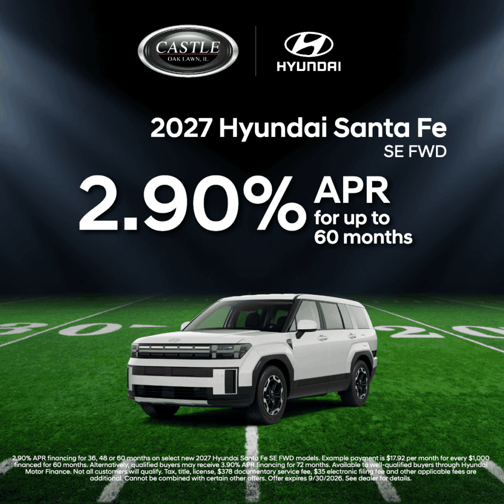 2027 Hyundai Santa Fe: Finance at 2.90% APR for up to 60 Months