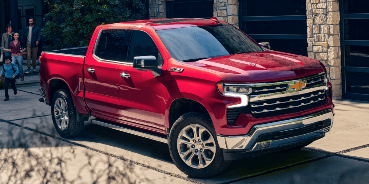 Red 2025 Chevrolet Silverado available at Castle Rock Chevy GMC.