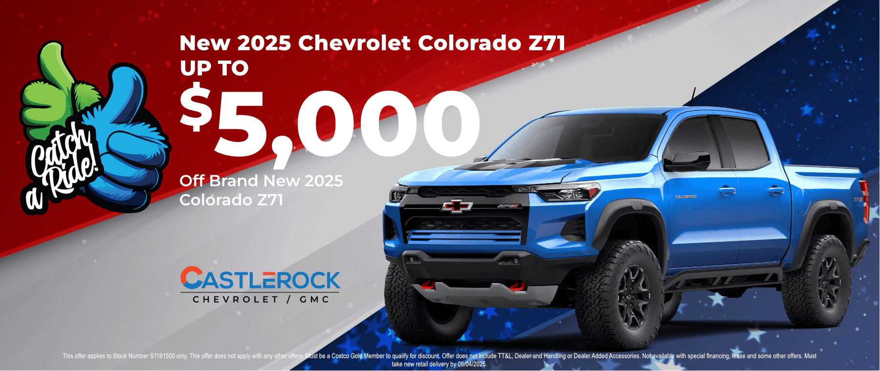 Chevy Colorado Z71 Up to 5k Off Special