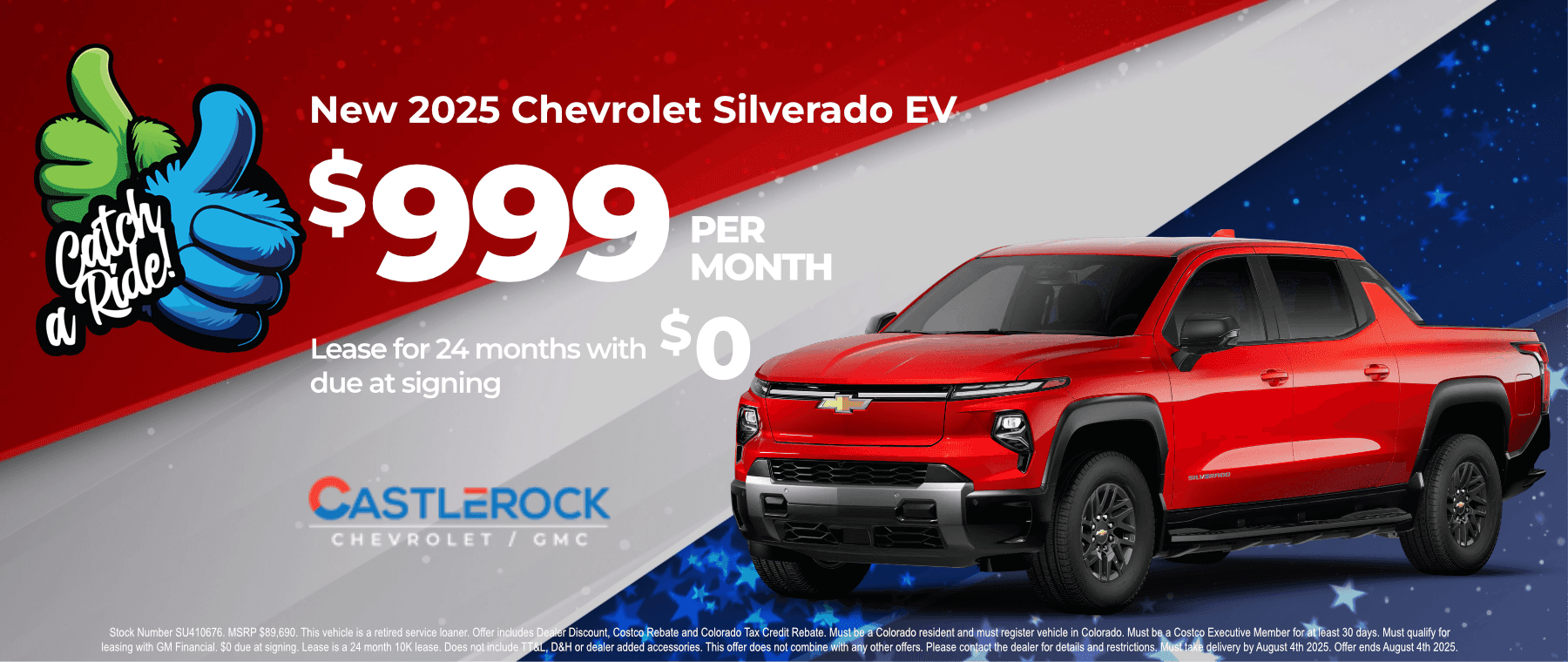 July Silverado EV Lease Special