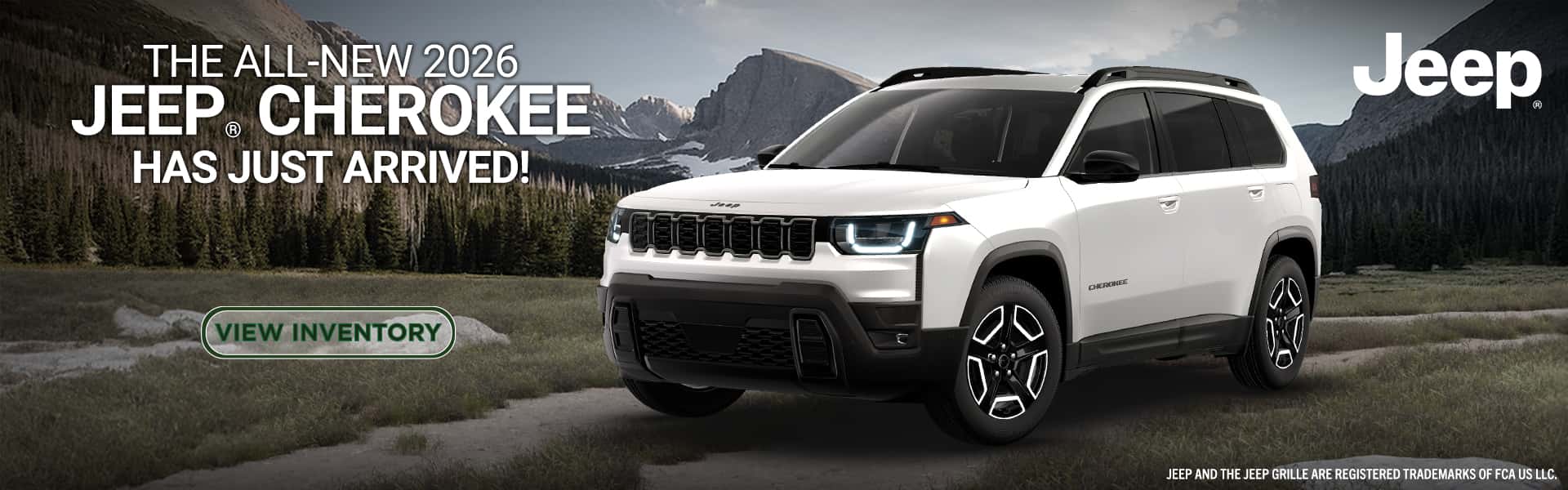 2026 Cherokee has just arrived