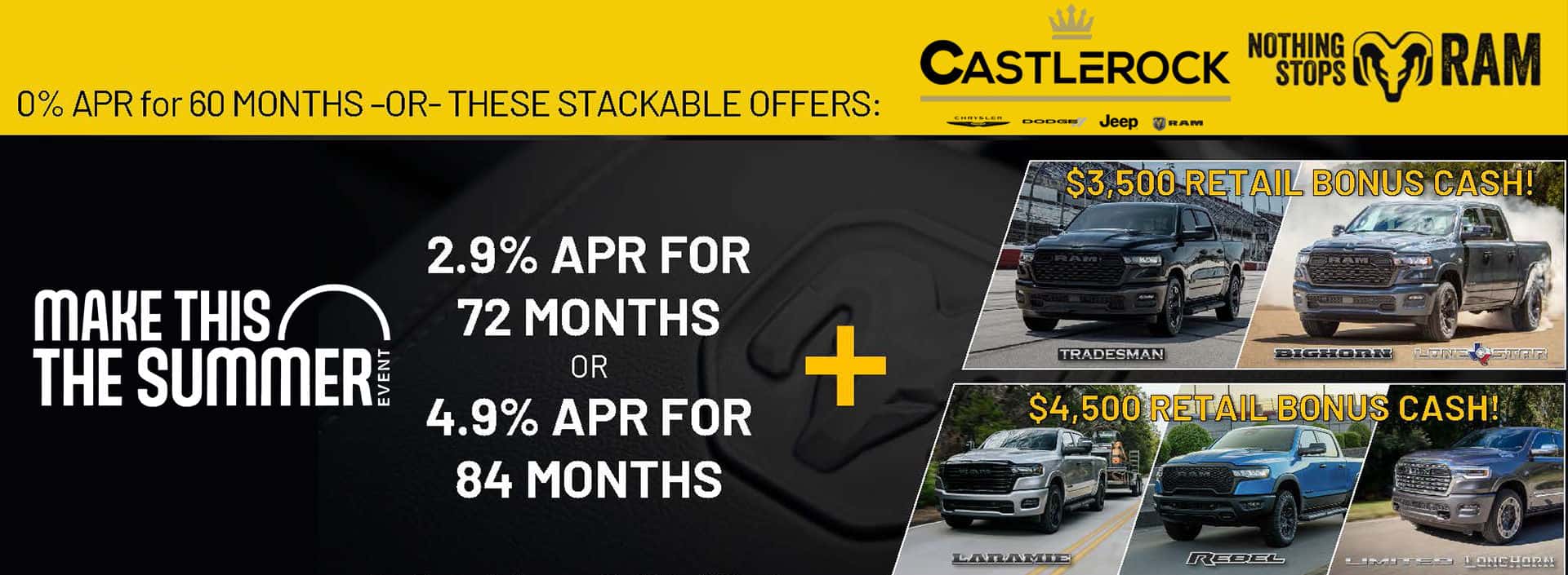 Ram Trucks Deal