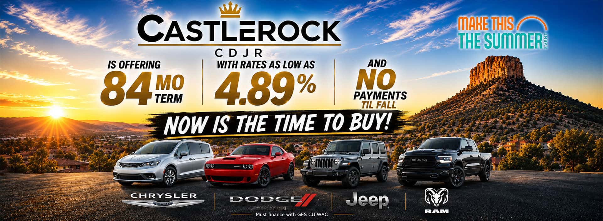 Now is the time to buy