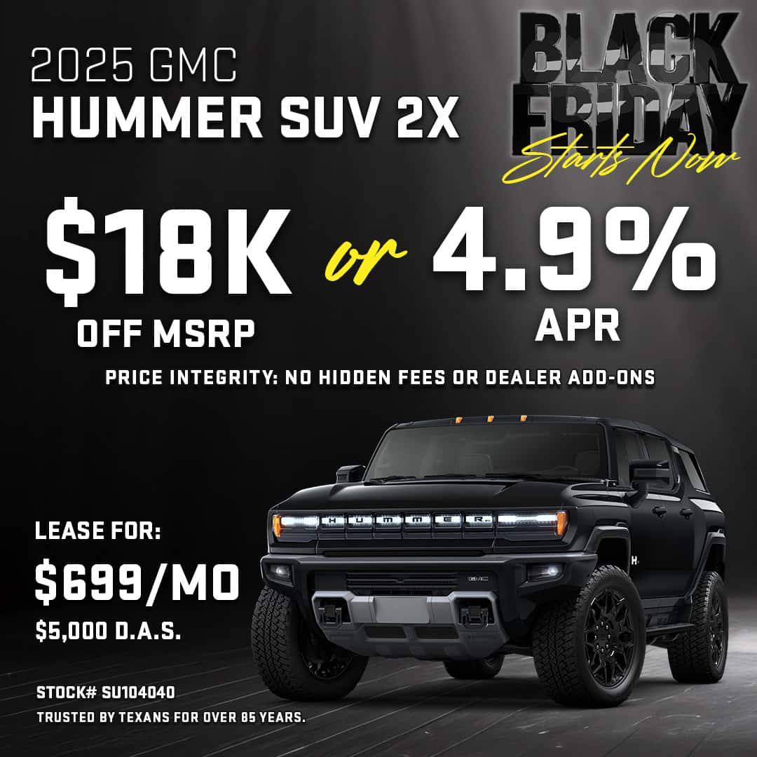 2025 GMC HUMMER SUV 2X