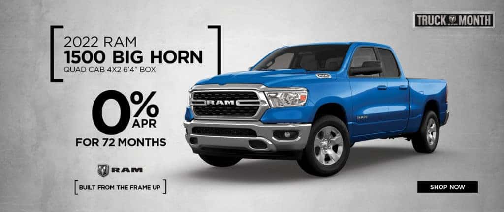 2022 RAM 1500 BIG HORN® QUAD CAB 4X2 6°4* BOX