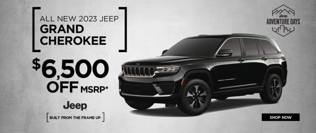 2023 JEEP Grand Cherokee  $6,500 off MSRP*