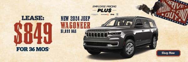 $849/mo for 36 Months on New 2024 Jeep Wagoneer+