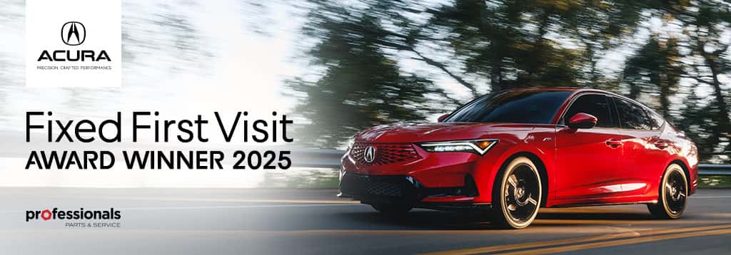 Acura Fixed First Visit Award Winner