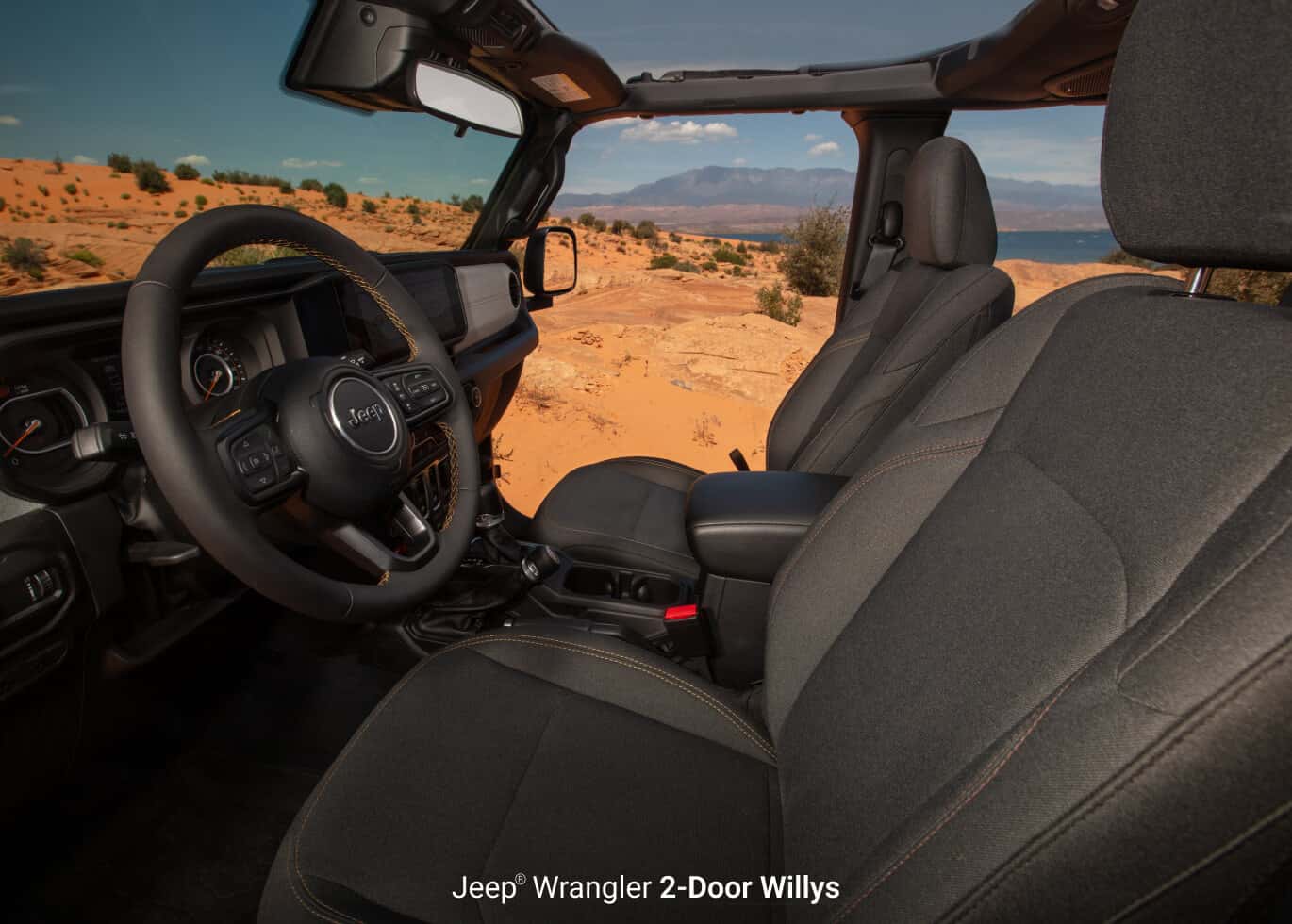 Jeep Wrangler 2-door Interior Room