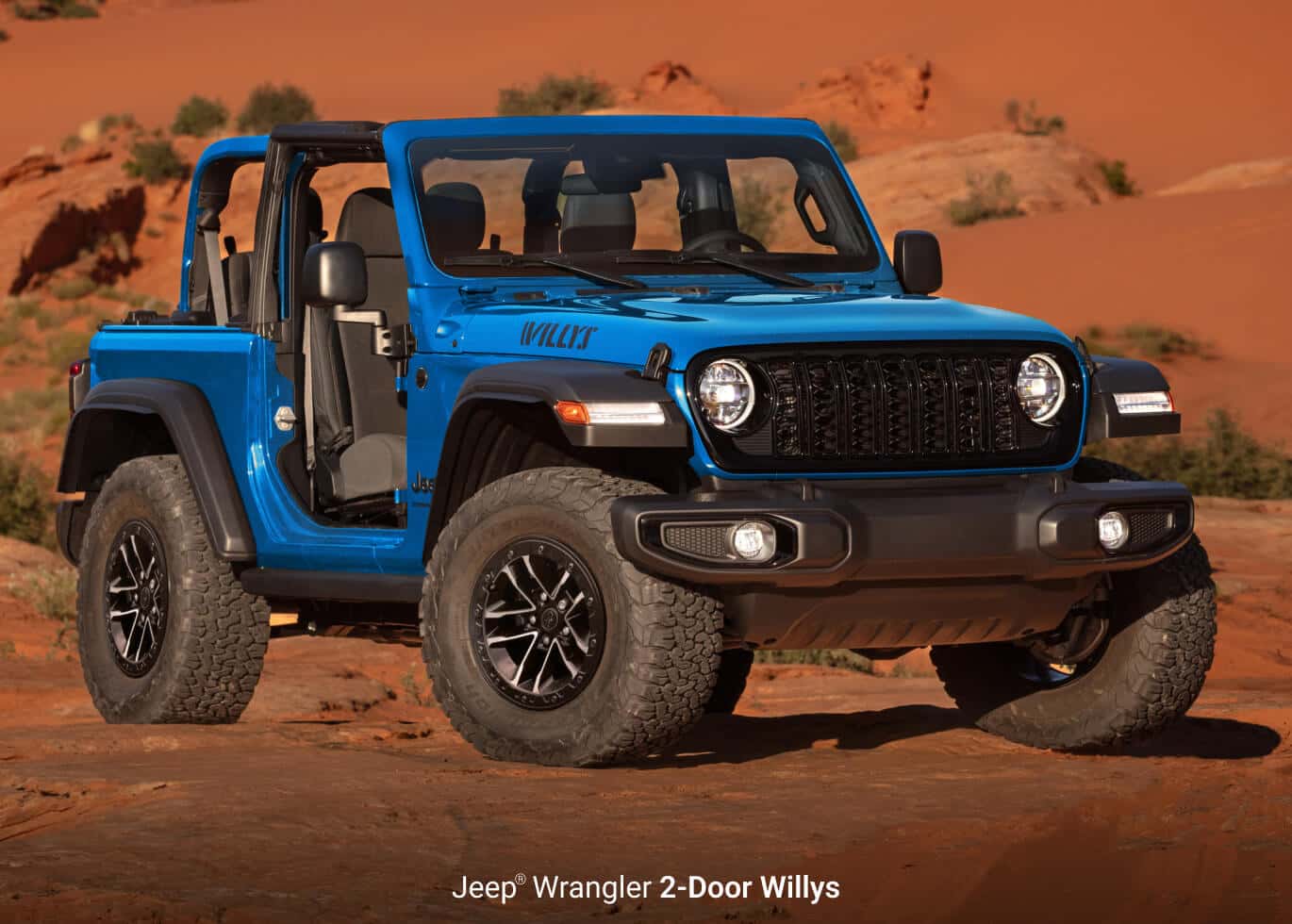 Jeep Wrangler 2-door Exterior Dimensions