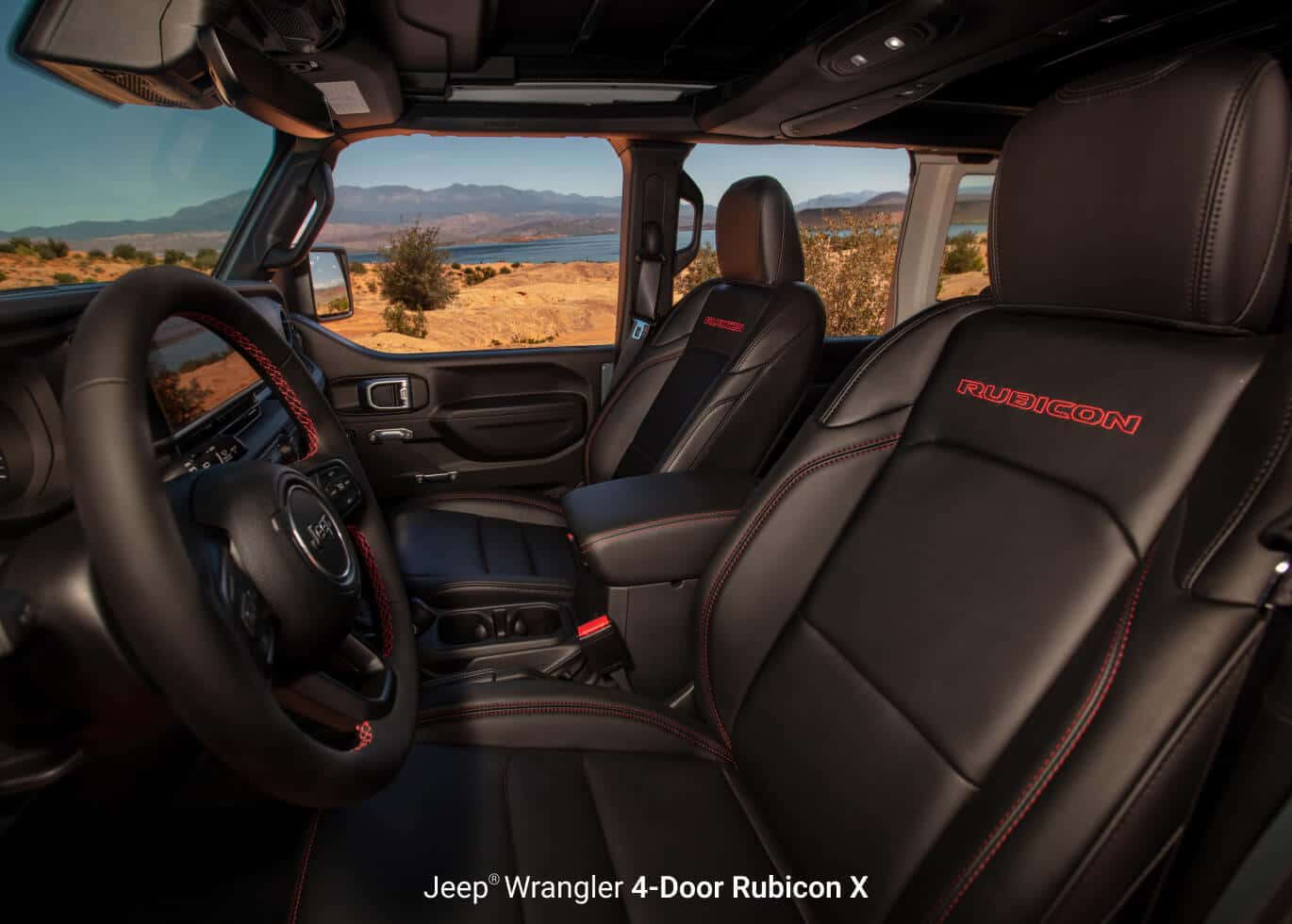 Jeep Wrangler 4-door Interior Room