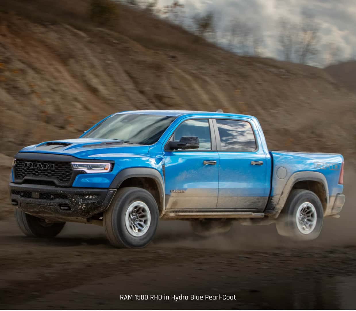 Ram 1500 RHO in Hydro Blue Pearl-Coat