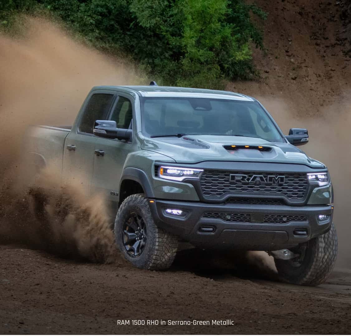 Ram 1500 RHO in Serrano-Green Metallic