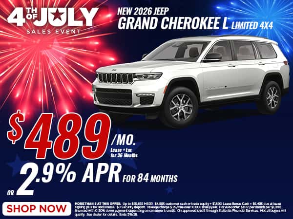 Grand Cherokee L June 2026
