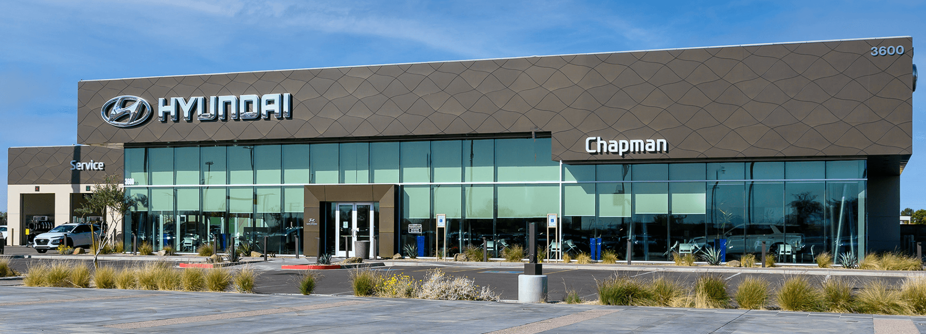 Exterior of the Chapman Hyundai Scottsdale Dealership.