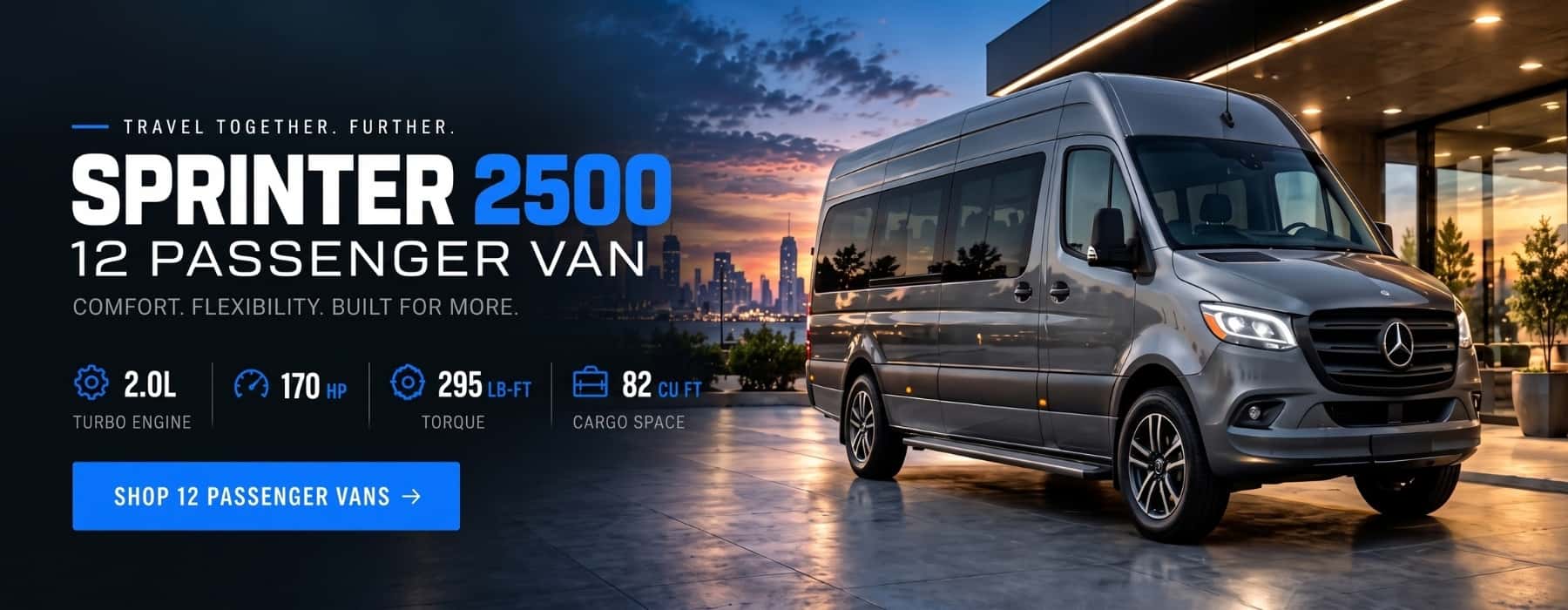Mercedes-Benz Sprinter 12 Passenger Van