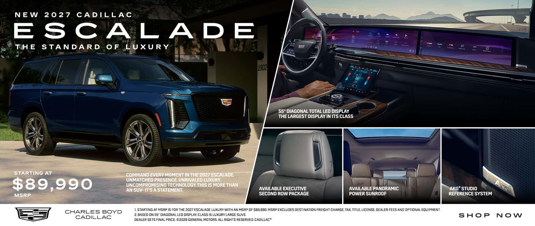 2027 Escalade