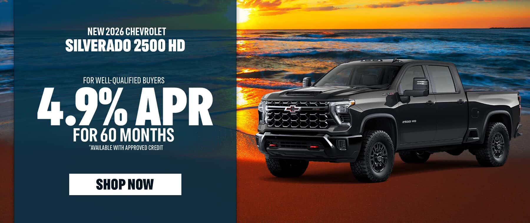 New 2026 CHEVROLET Silverado 2500 HD