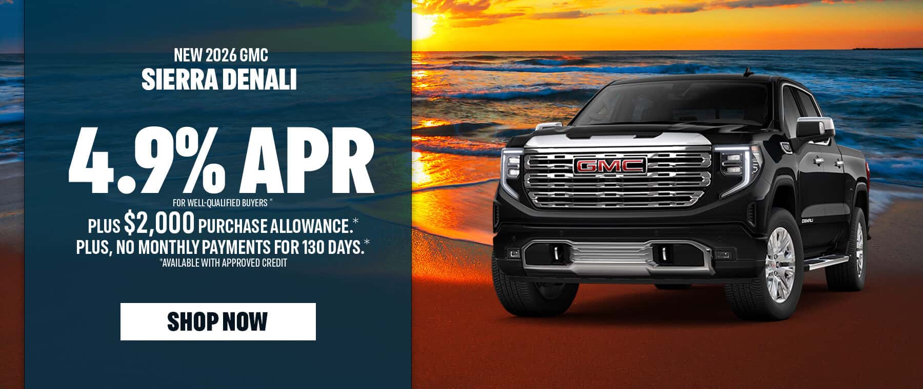 New 2026 GMC SIERRA DENALI