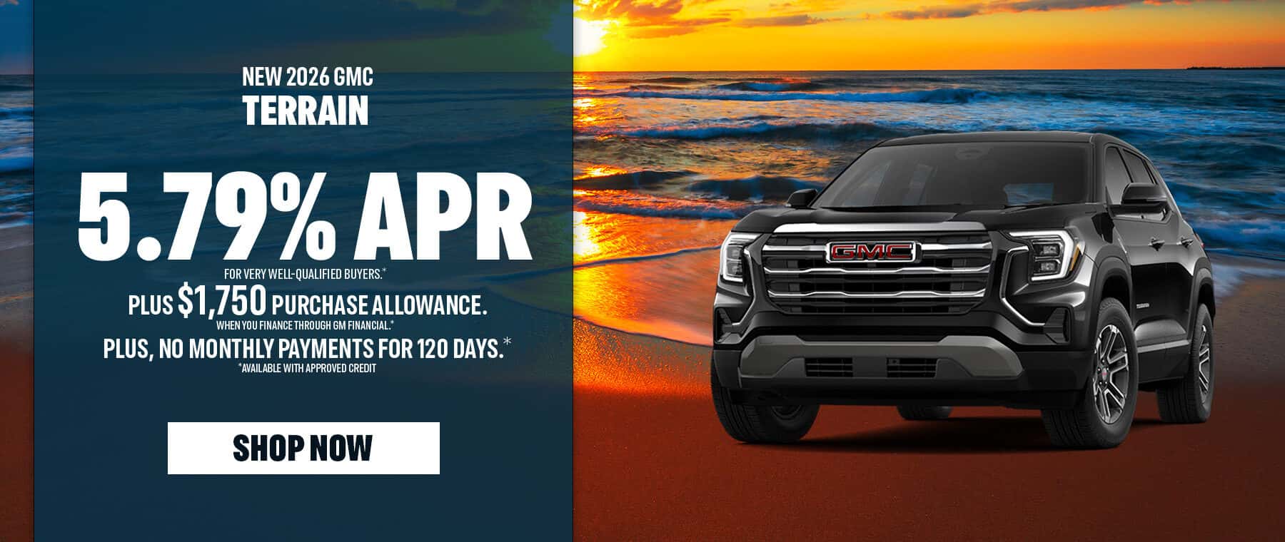 New 2026 GMC TERRAIN