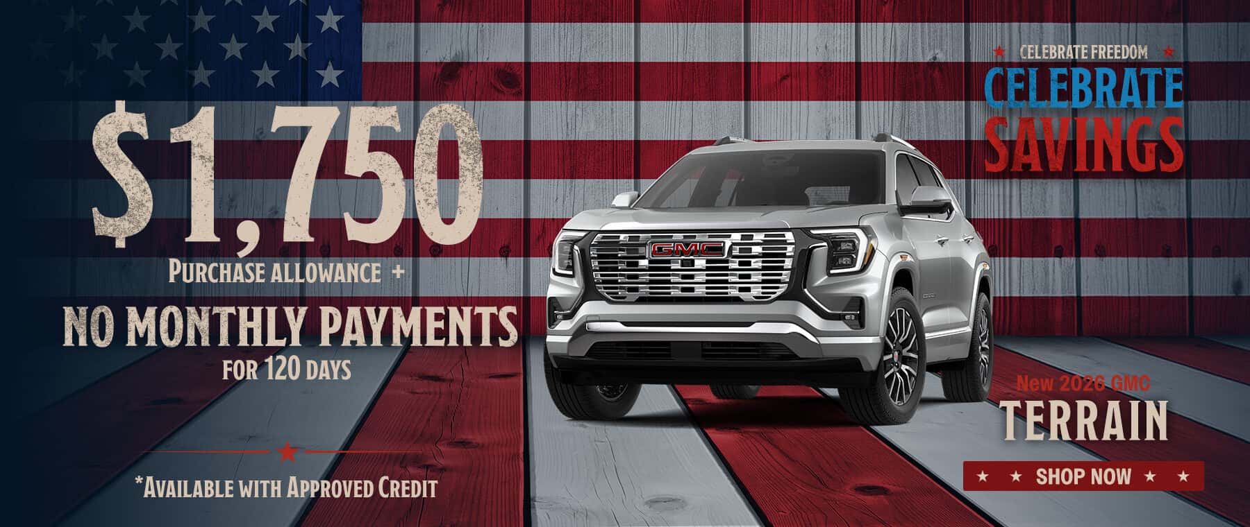 New 2026 GMC TERRAIN