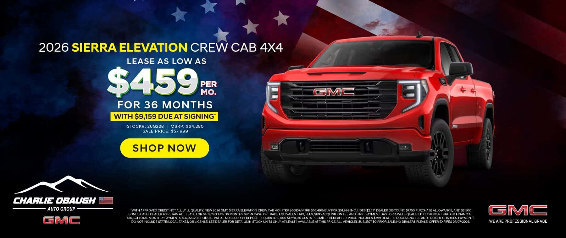 2026 Sierra Elevation Crew Cab 4X4
