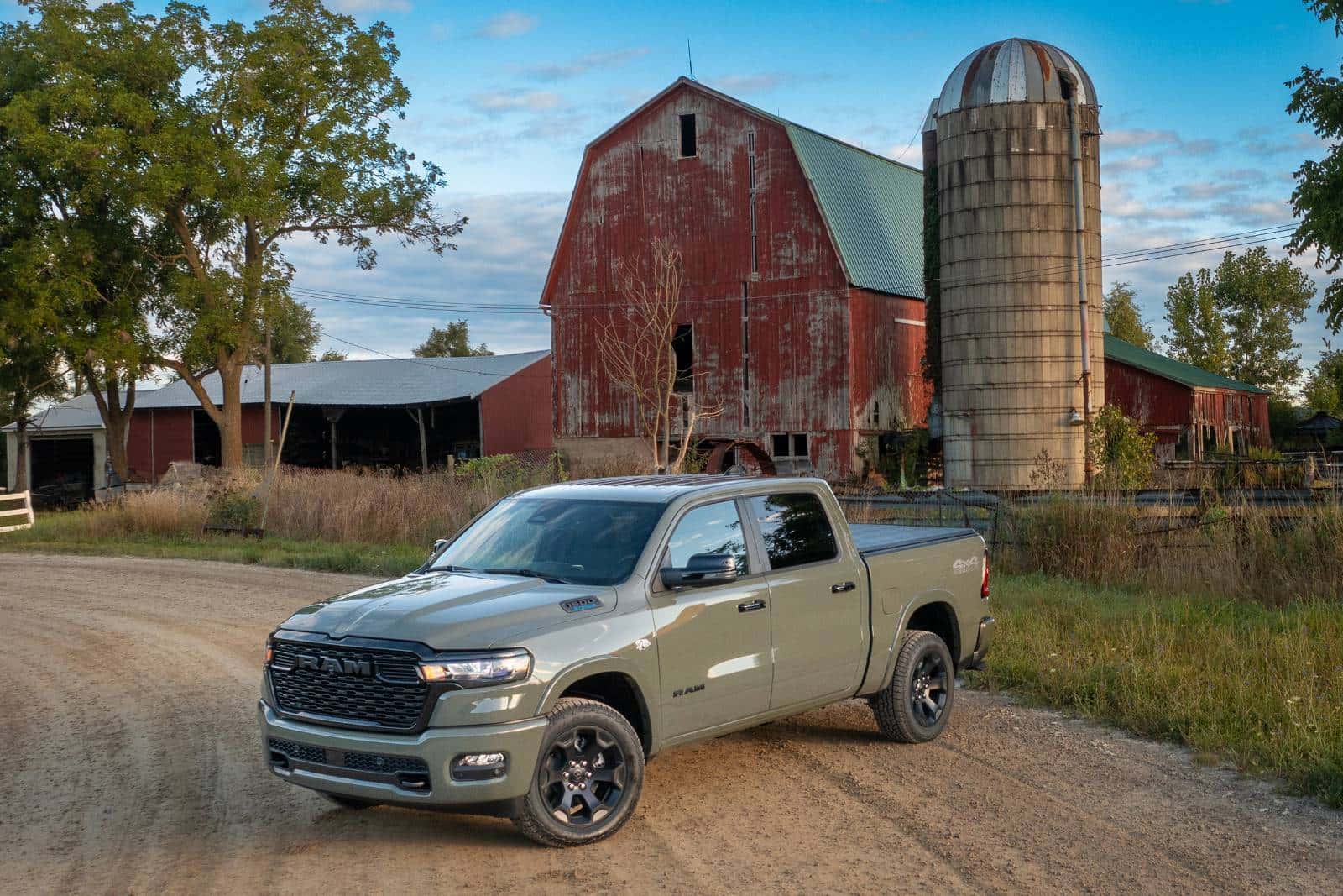 2026 Ram 1500 outside of a farm
