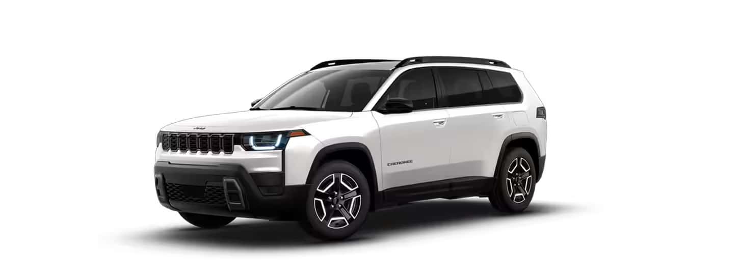 White 2026 Jeep Cherokee