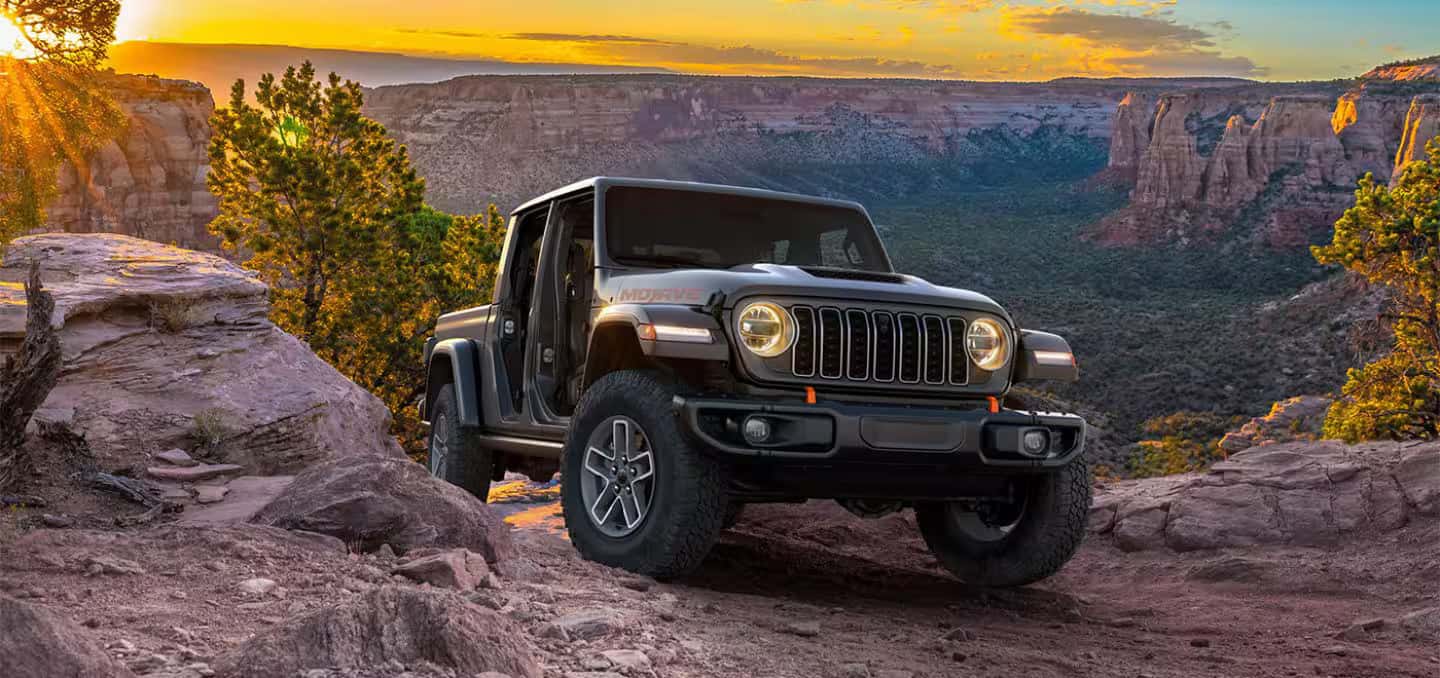 2026 Jeep Gladiator parked on mountain
