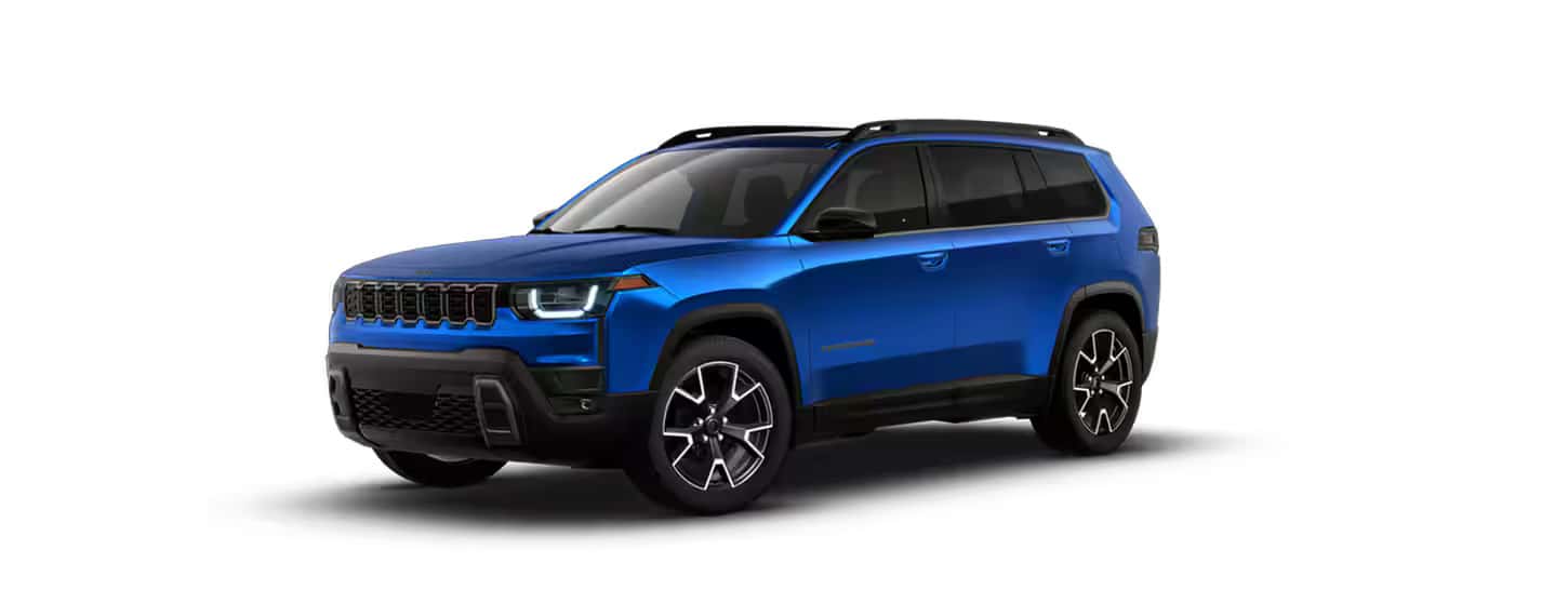 Blue 2026 Jeep Cherokee Overland
