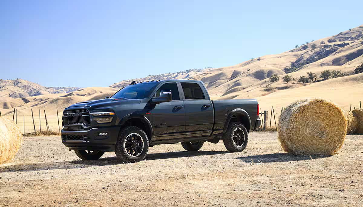 2026 Ram 2500 parked in a field