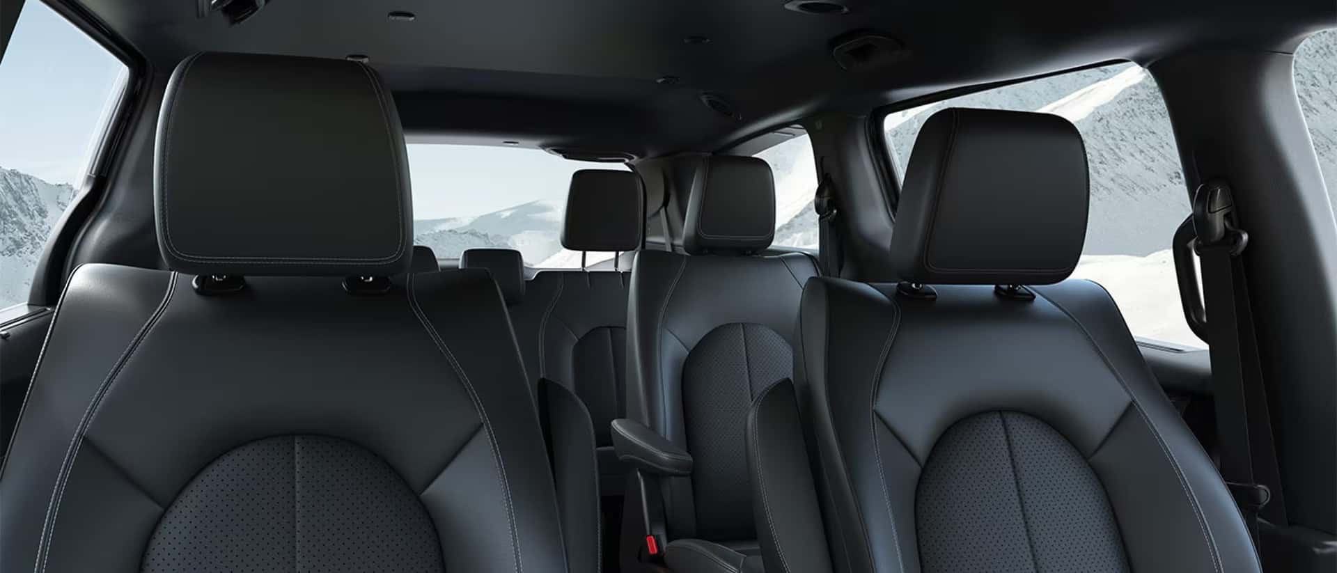 Interior of the new 2026 Chrysler Voyager