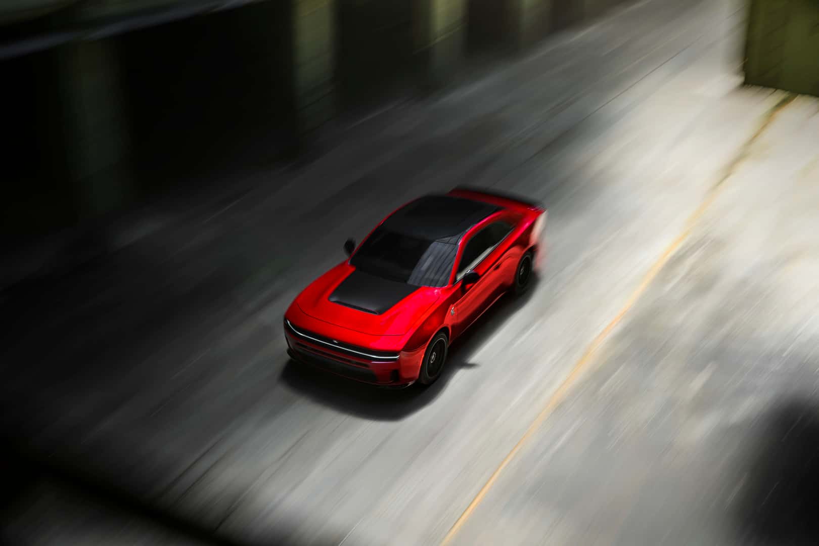 2026 Dodge Charger driving on a highway