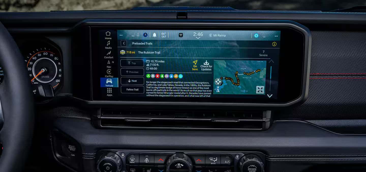 2026 Jeep Gladiator infotainment system