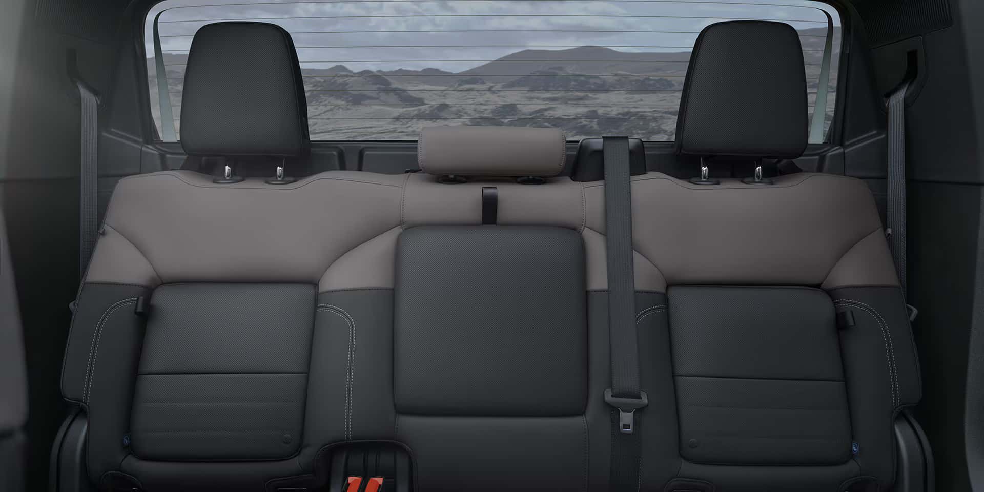 The new interior of the Hummer EV Pickup
