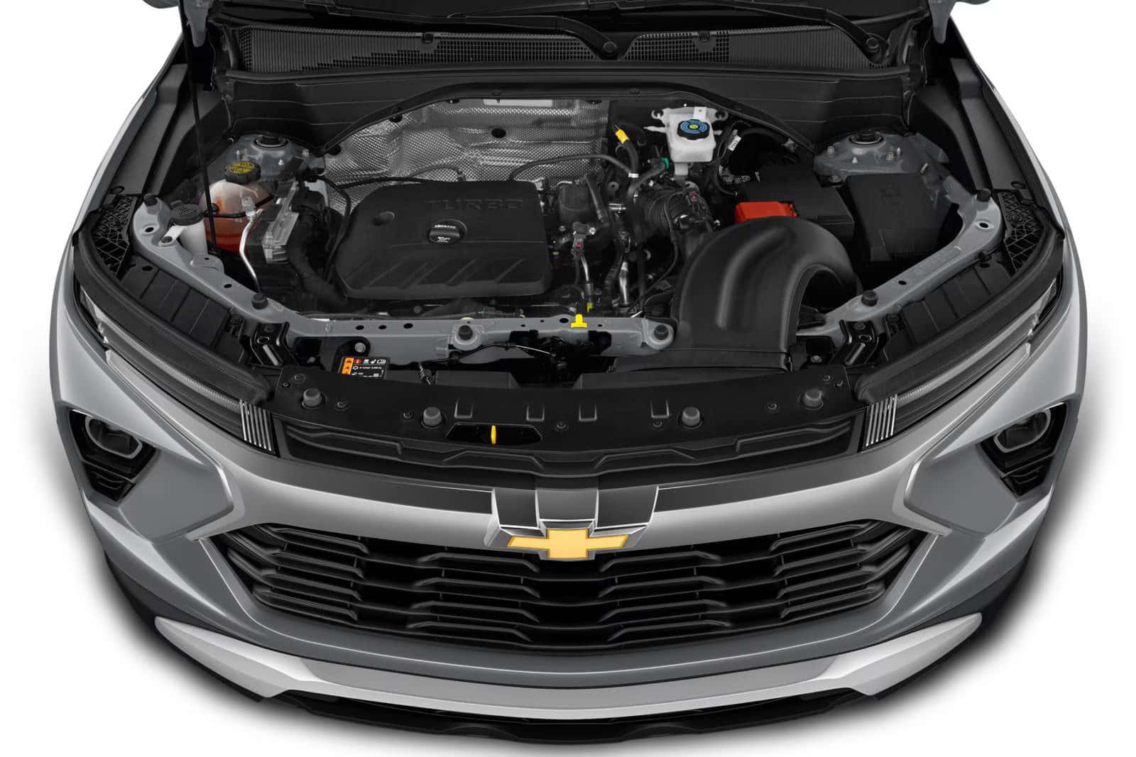 a view of the engine in the 2026 Chevy Trailblazer