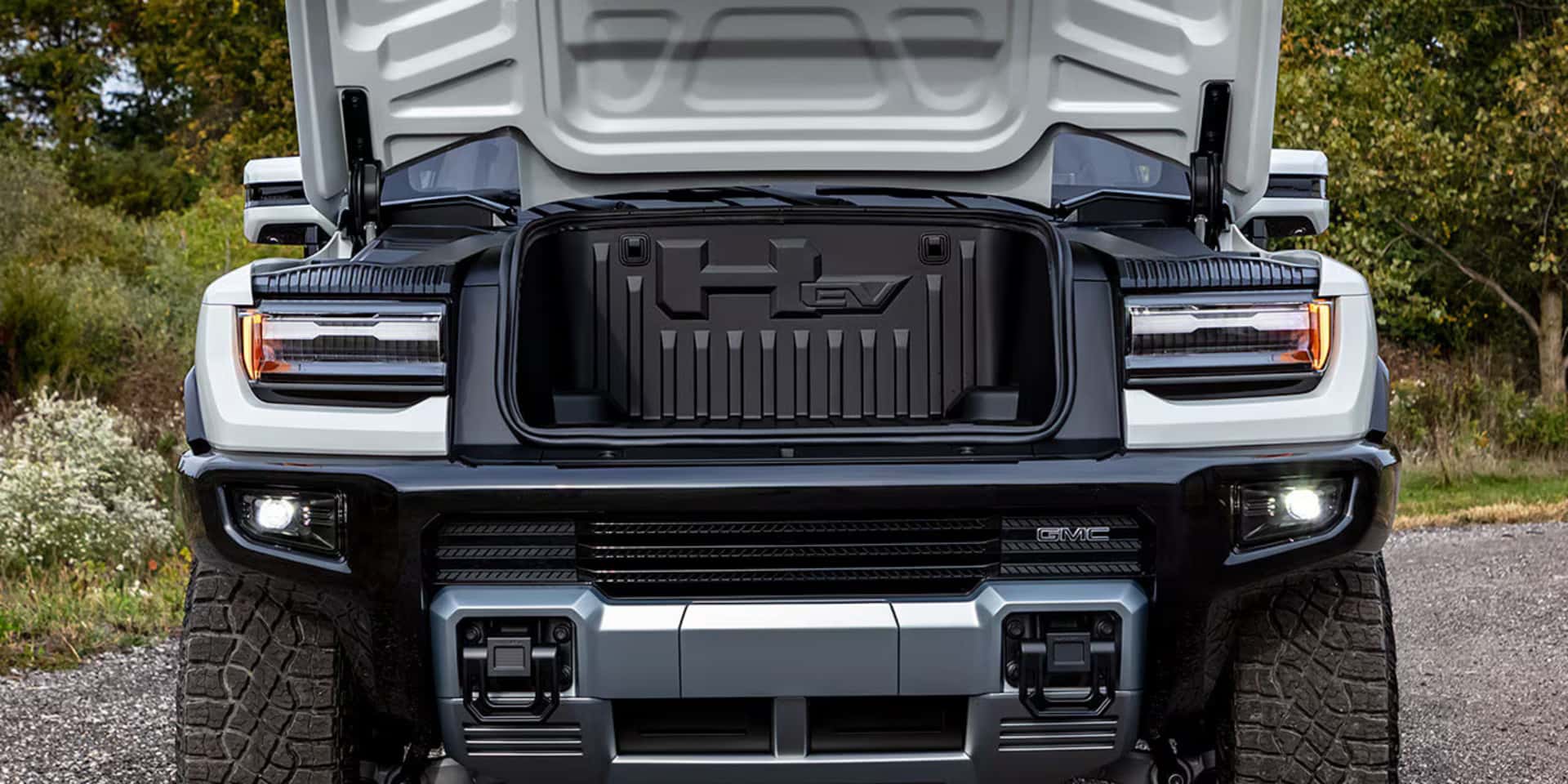view of the exterior of the new 2026 Hummer EV pickup