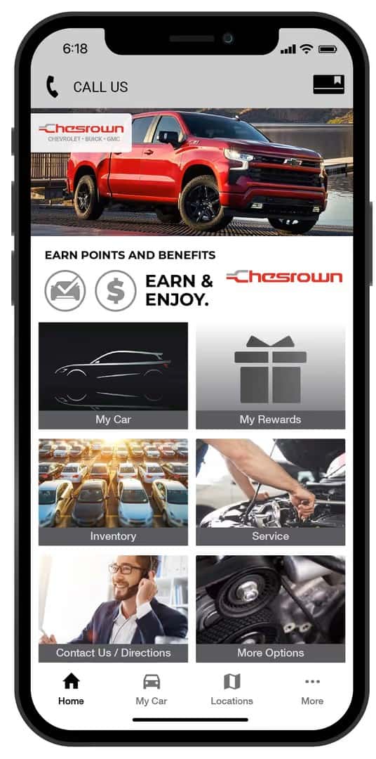 Chesrown Rewards App