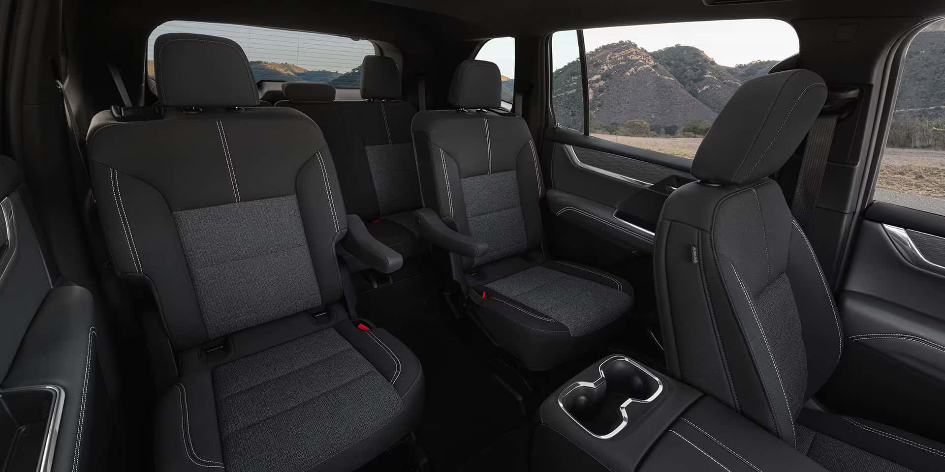 Interior of the 2026 GMC Acadia