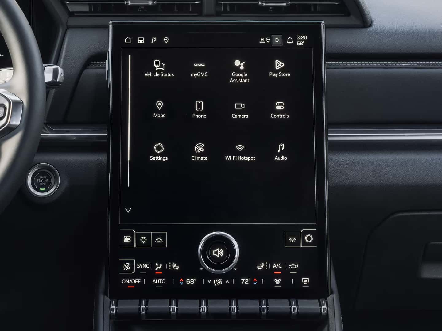 2026 GMC Terrain infotainment system