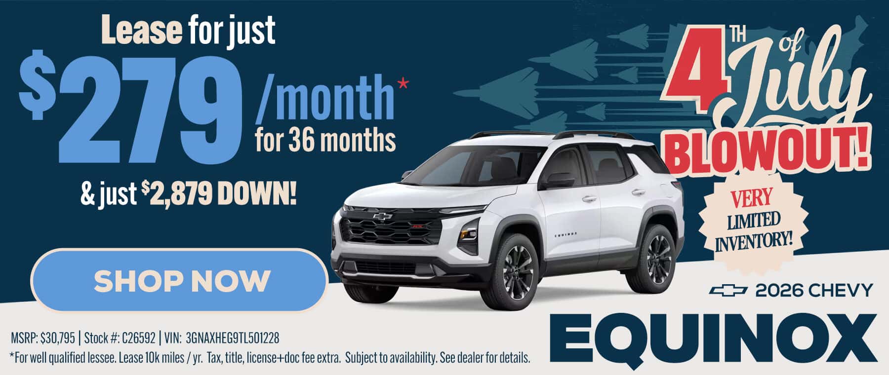 Equinox Lease Sidney Ohio