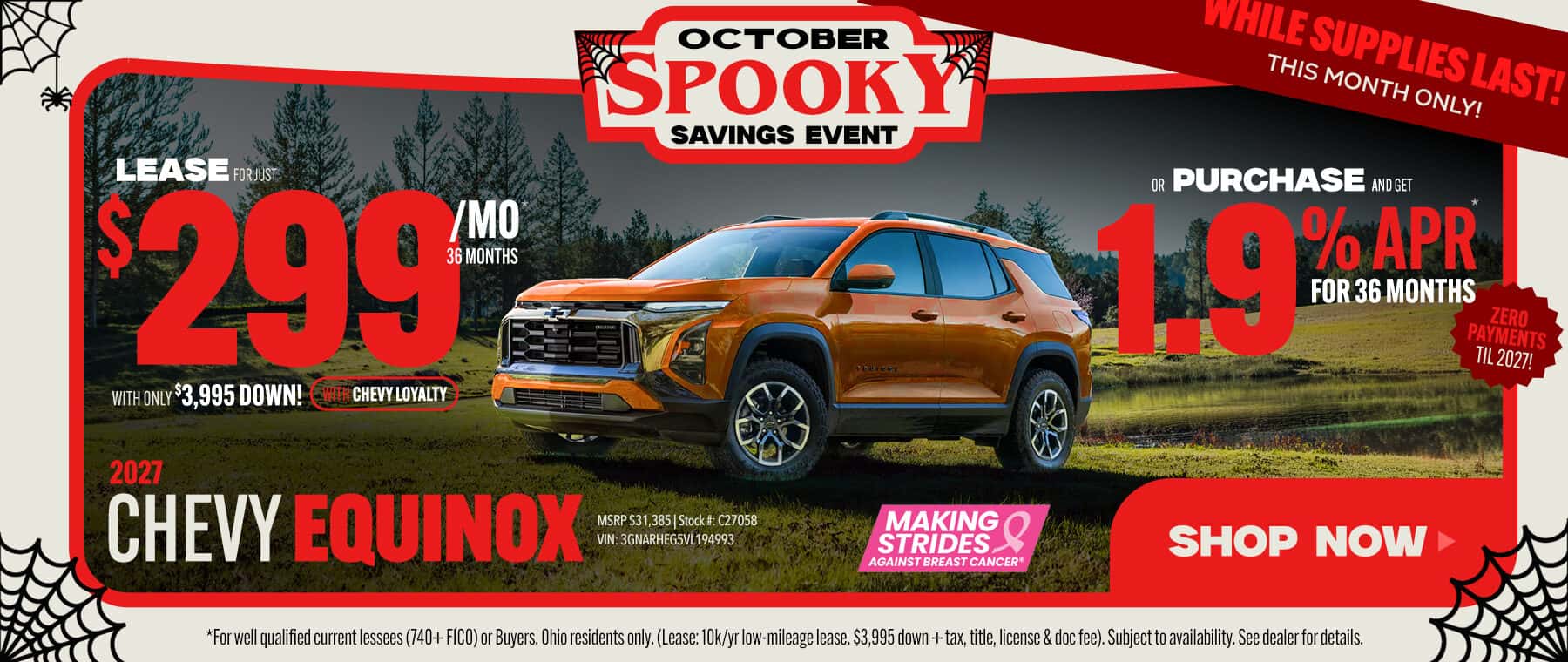 Chevy Equinox deals in Sidney Ohio