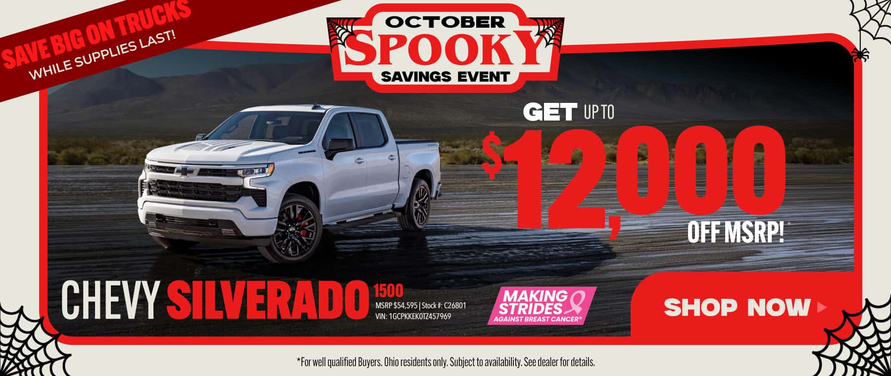 Chevy Silverado Sale in Sidney Ohio