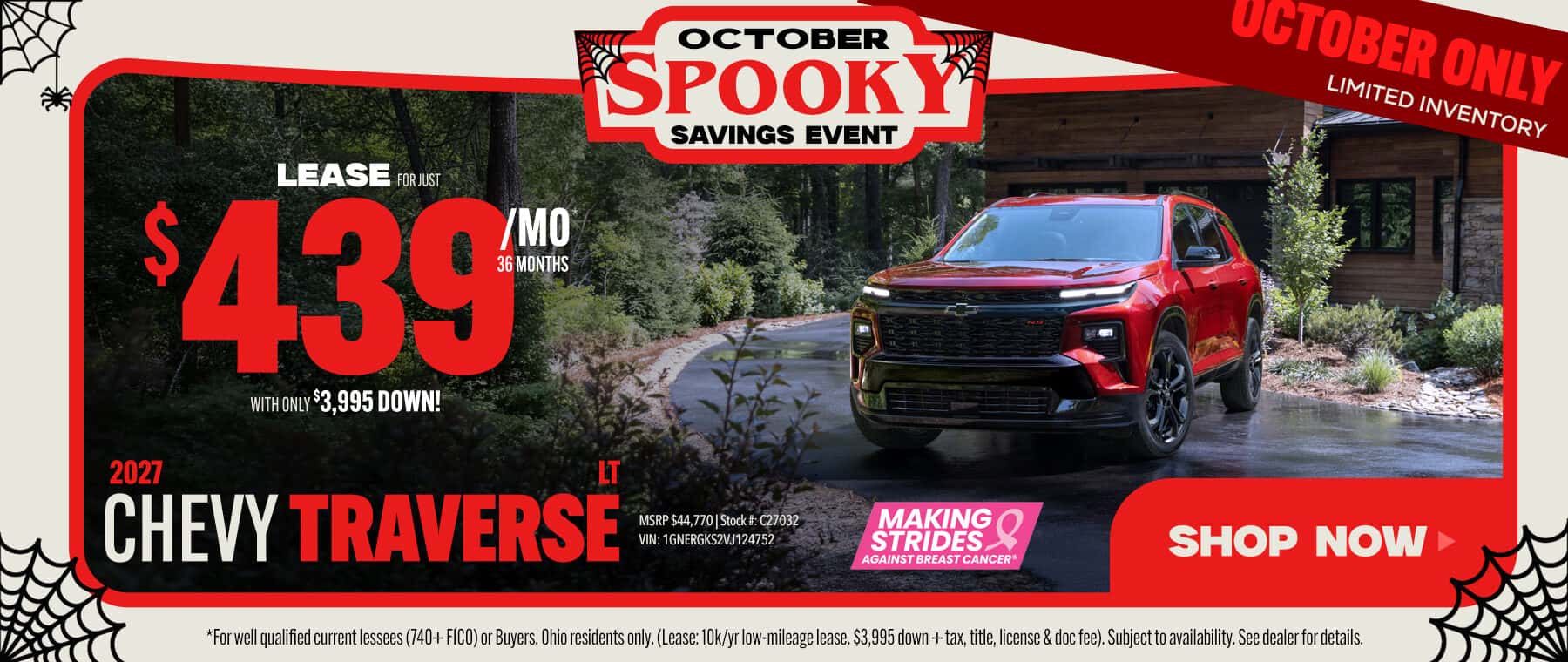 Chevy Traverse deals in Sidney Ohio
