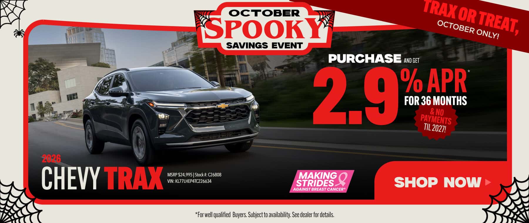 Chevy Trax deals in Sidney Ohio