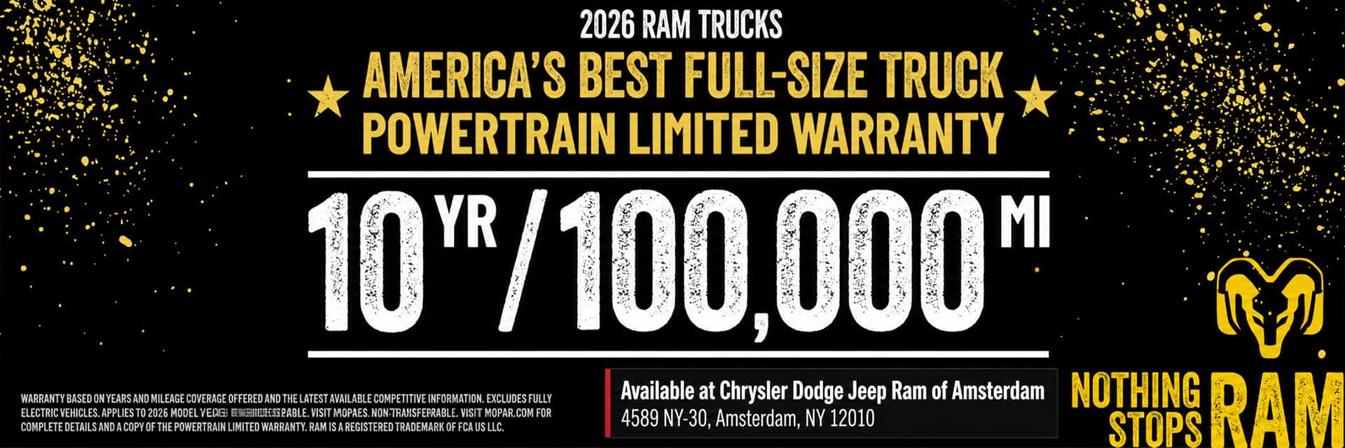 Americas Best 10 year Warranty