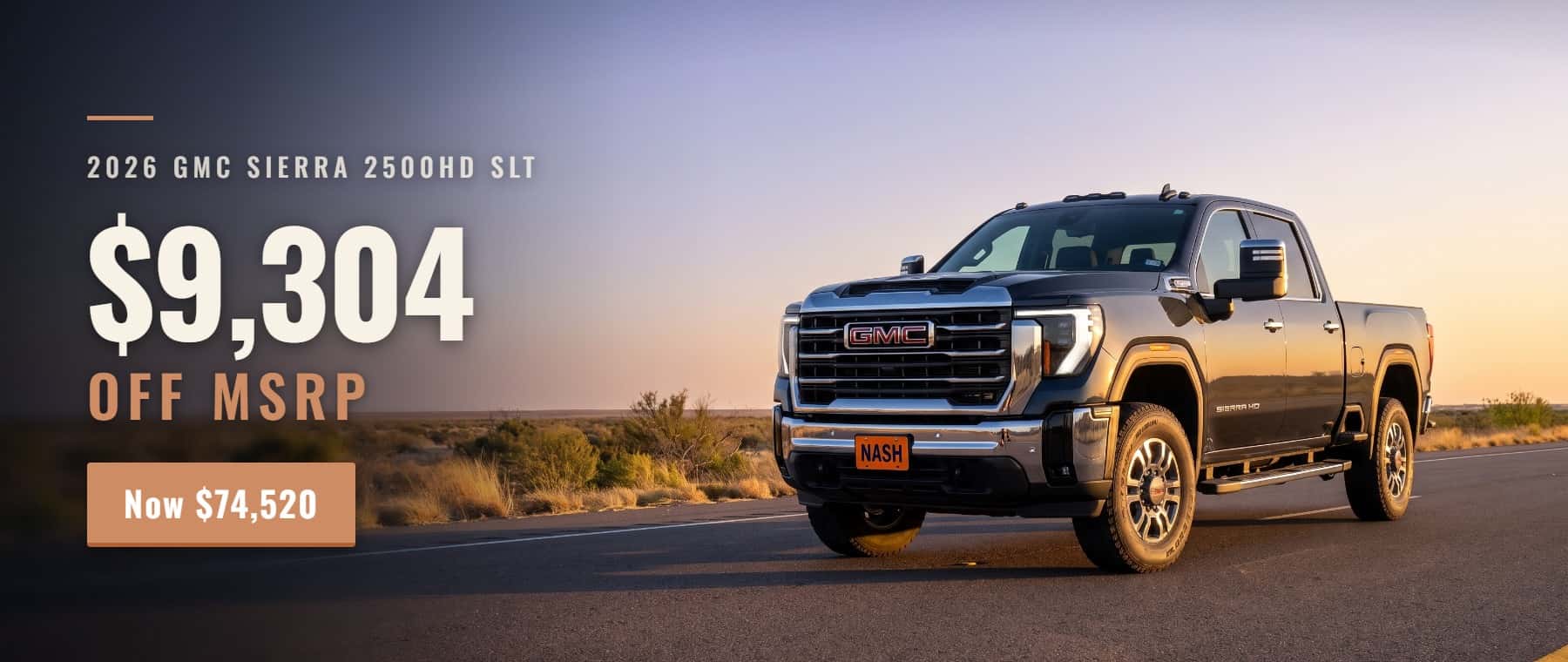 2026 GMC Sierra 2500HD SLT