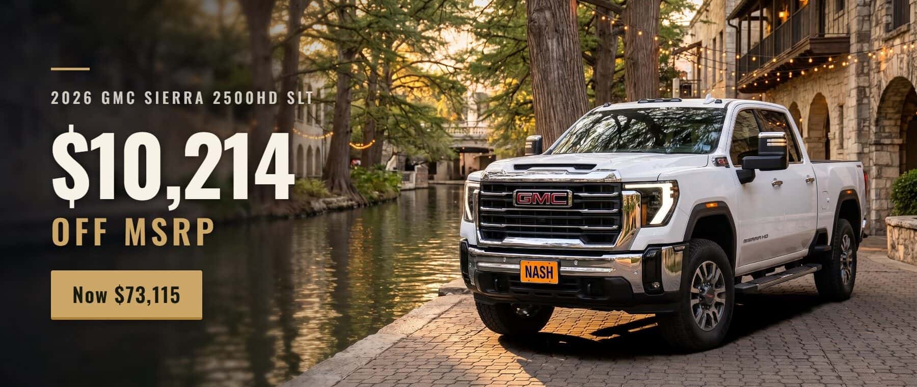 2026 GMC Sierra 2500HD SLT